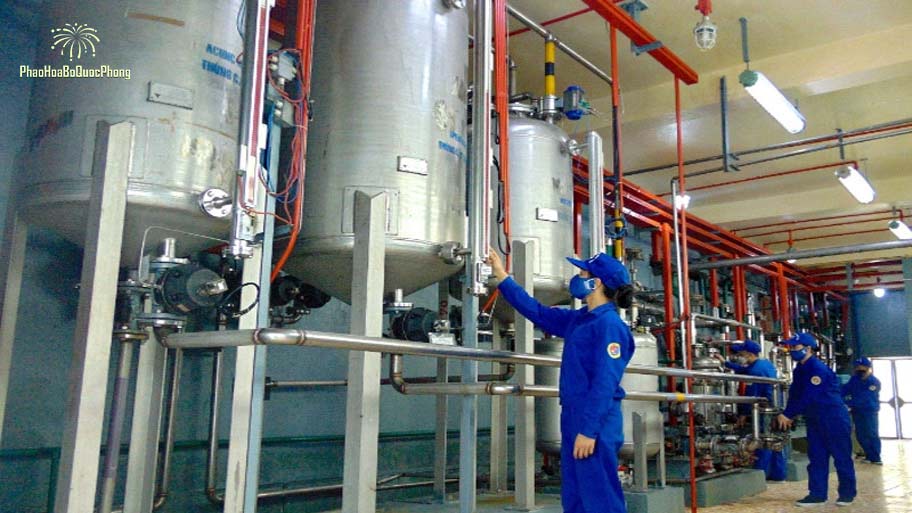 Dây chuyền sản xuất của công ty hóa chất 21 được nâng cấp, cải tiến hiện đại,công ty tnhh một thành viên hóa chất 21