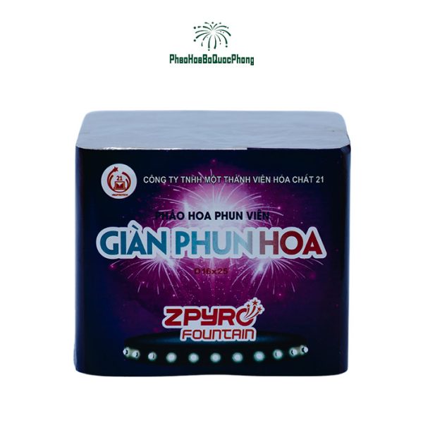 giàn phun hoa D16x25