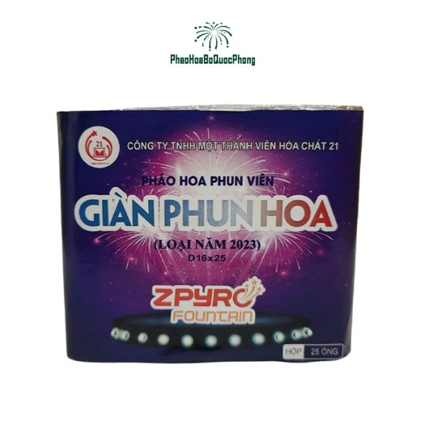 Pháo hoa Giàn phun hoa (loại năm 2023)